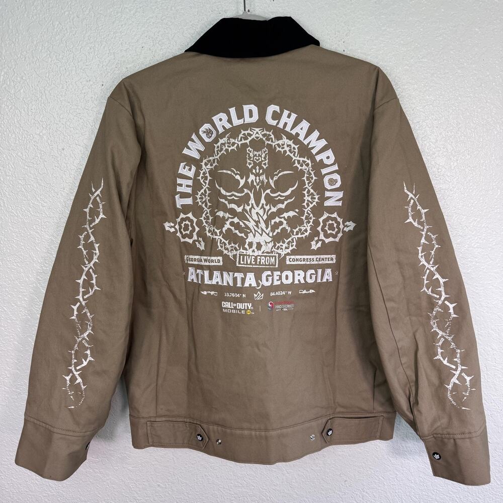 Call Of Duty Mobile World Champion Jacket Mens Small Finals 2024 Atlanta Georgia